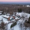 1924 Architectural Triumph “Roundwood Manor” With 7 Acres & 60 Ft Indoor Pool Lists For $3.9M!