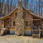 39-Acre Log Cabin Retreat with Mountain Views, North Carolina