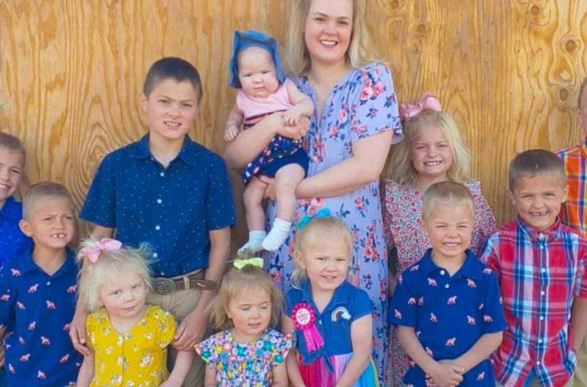 “The mother with too many children”: in 13 years the 36-year-old woman has given birth to 11 children and wants more!