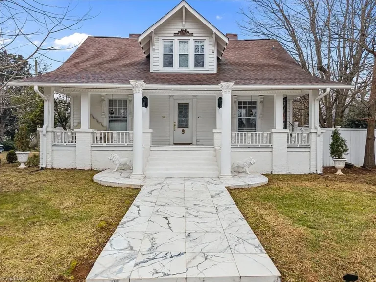 Check out the arched doorways and high ceilings! C. 1911 in North Carolina. $339,900.