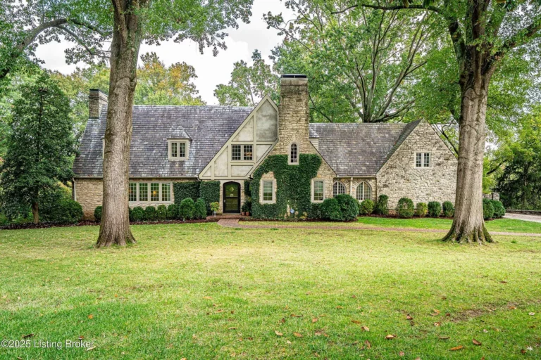 Beautiful veranda and gardens! C. 1937 in Kentucky. $245K Price Cut!