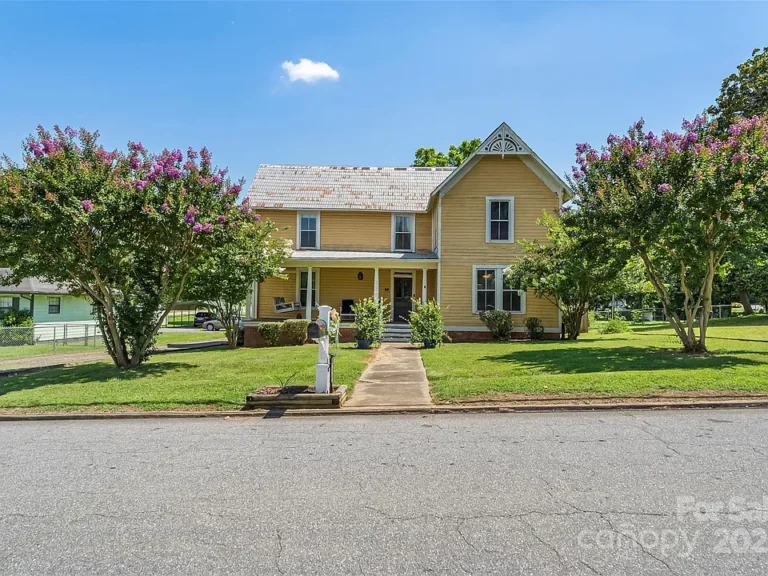 Check out the woodwork and great porch! C. 1882 in North Carolina. $220,000.