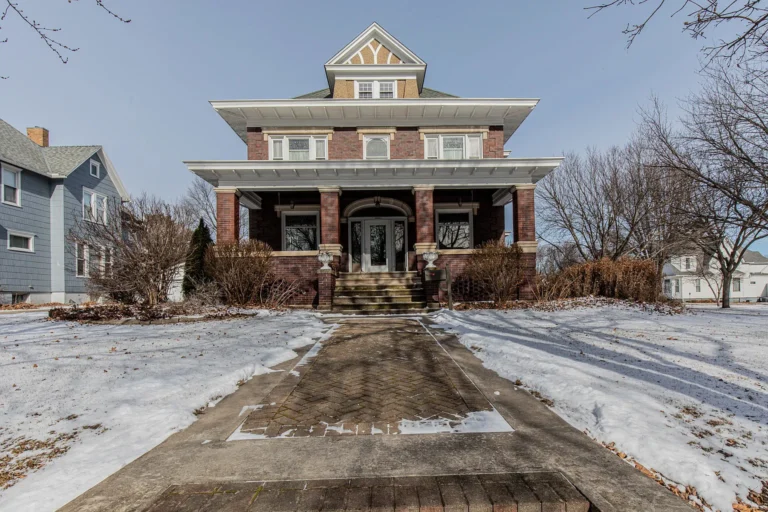 Check out that riverfront! Historic c. 1829 on 10 acres in Virginia.