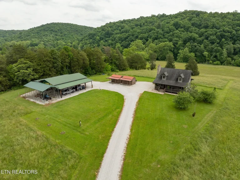 Pretty creek and mountain views! Over 25 acres in TN. $749,900.