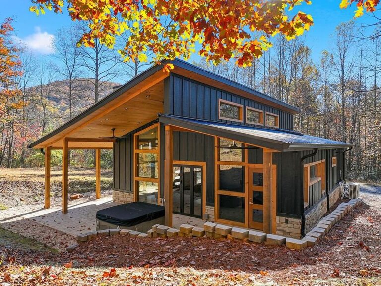 Striking architecture and 8+ acres! New construction in Blue Ridge. $650,000.