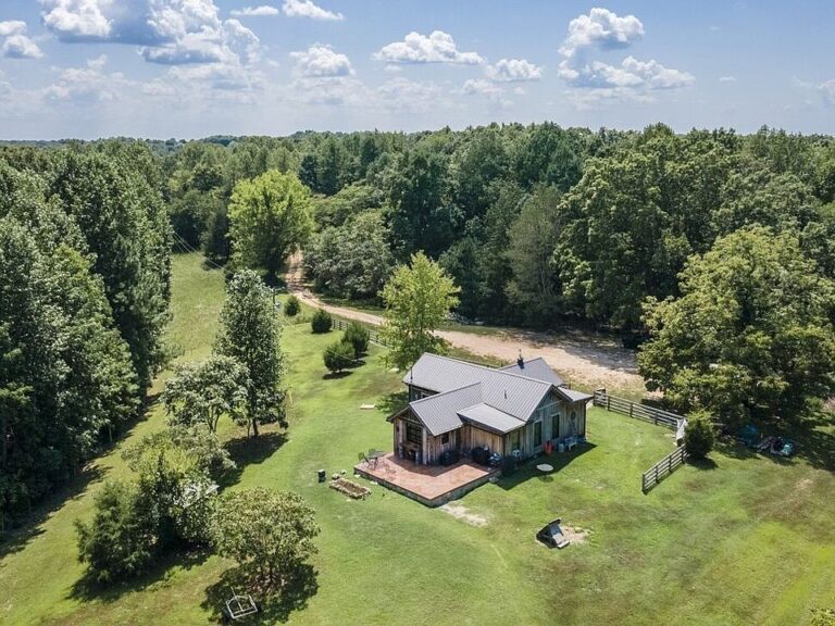 Incredible stone fireplace! 15 rolling acres in Franklin. $2,500,000.