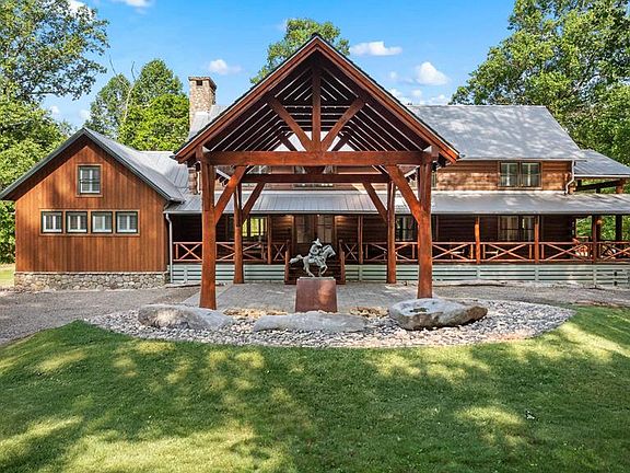 Incredible stone fireplace! C. 1974 in North Carolina. $1,198,000