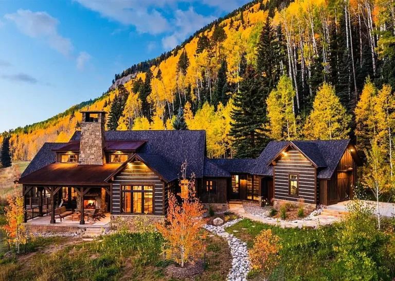 Dramatic stone details! Modern alpine luxury on a half-acre in Colorado. $1,975,000.