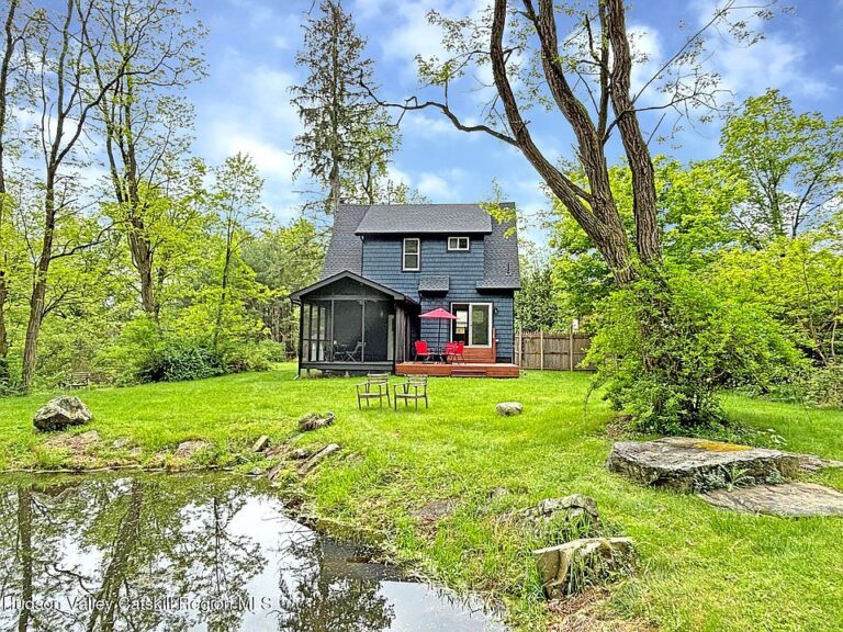 Pretty stream and pond! C. 1950 in New York. $499,000.