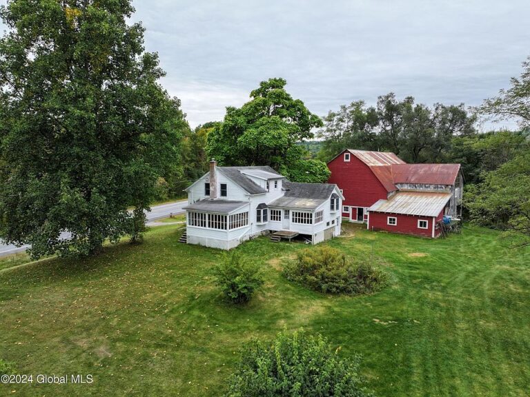 Check out the barn!! 401.5 scenic acres in New York. $699,900.