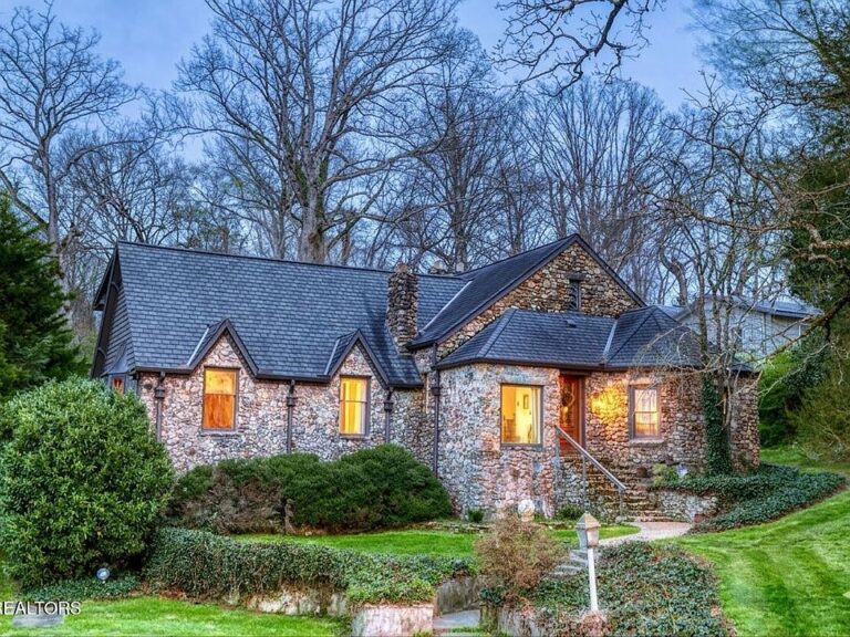 Check out the staircase! Historic 1899 charm on 2 acres in Tennessee. $1,200,000.