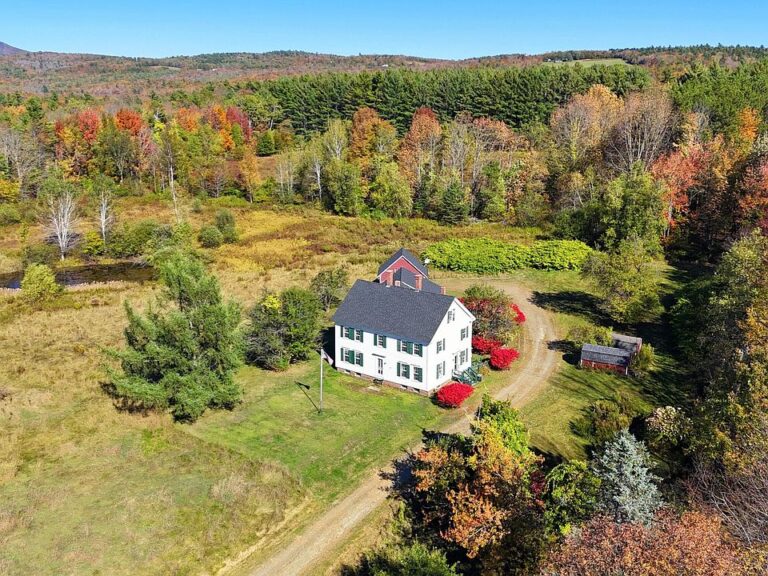 Great country setting! 5 bedrooms on 5.5 acres in ME. $475,000.