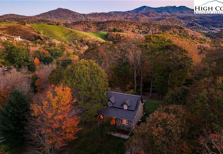 Spectacular mountain views! Over an acre in Banner Elk. $825,000.