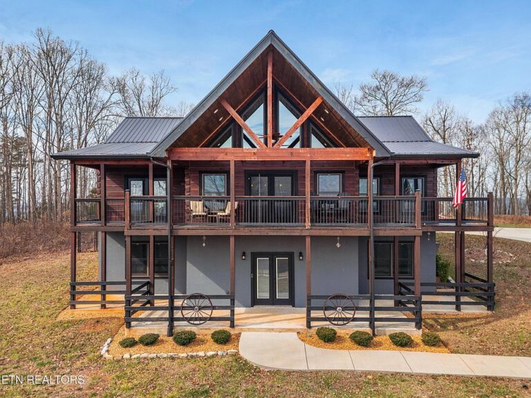 Check out those views!! Brand new farmhouse on nearly 2 acres in Tennessee. $1,095,000.