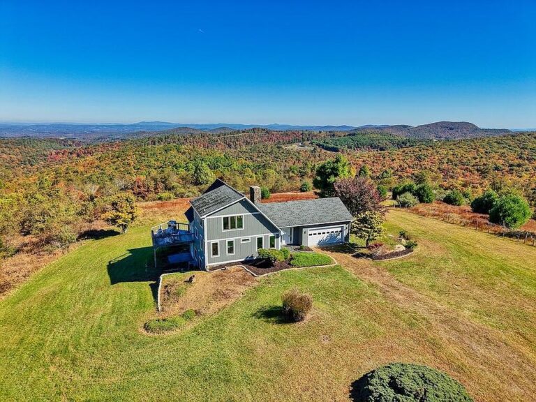 Pretty interior details! Three levels of living on 167 scenic acres. $1,500,000.