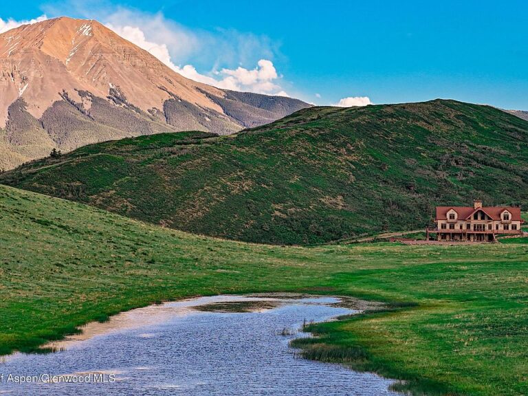 Stunning mountain views and a private lake! 246 breathtaking acres in Colorado. $5,250,000.