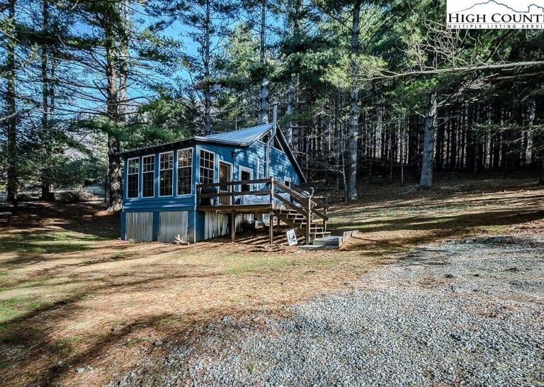 Great getaway spot! Fully furnished cabin on 10 acres in NC. $289,000.