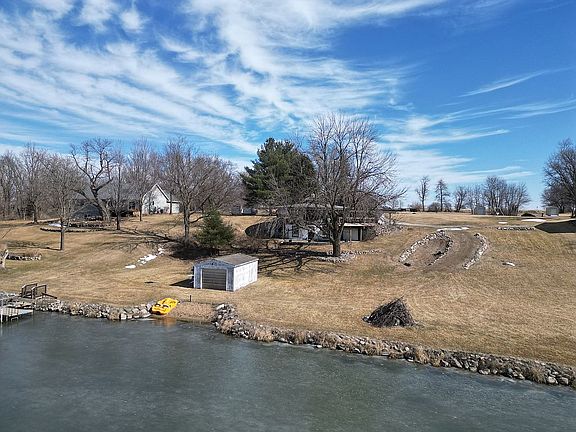 Bright modern kitchen! Beautiful lakeside living in Iowa. $639,000.