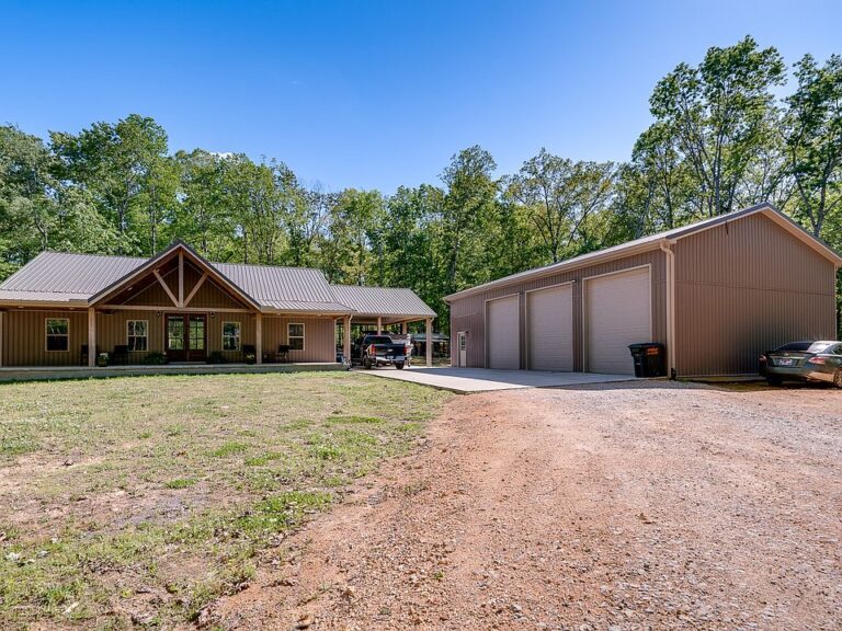 Check out the back deck! Over five private acres in Tennessee. $699,000.