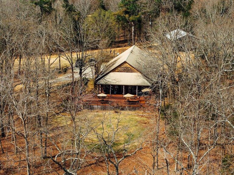 Overlooks a 5-acre lake! 10 scenic acres in Mississippi. $629,000.
