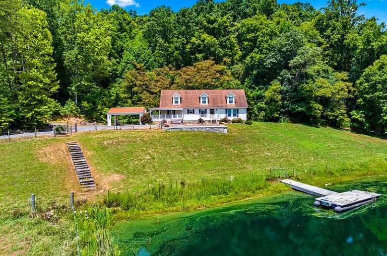 Huge pond and lake views! 31 acres in Tennessee. $665,000.
