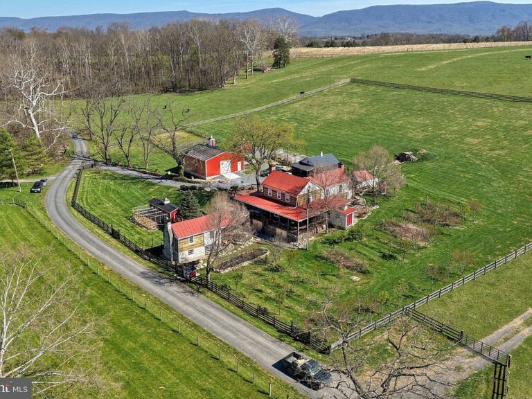 Check out that bridge! Historic home with a private well house in Virginia. $599,999.