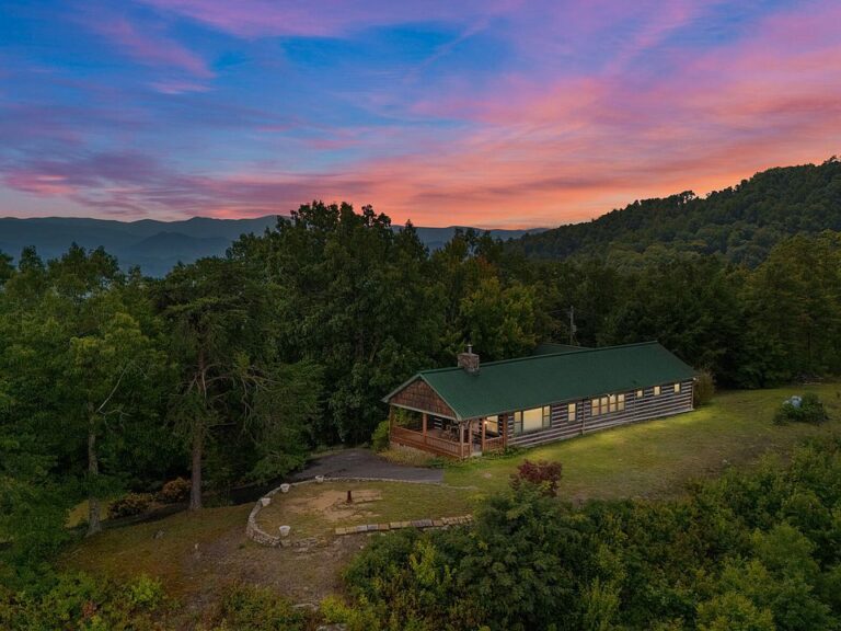 Mountain Views for Miles! 6.95-acre sanctuary in Tennessee. $1,200,000.