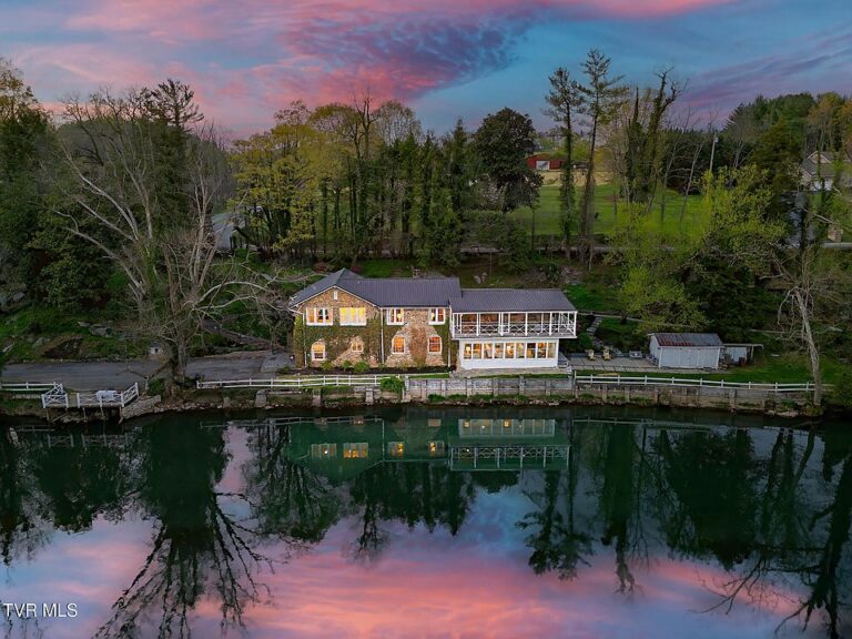 Amazing river views! C. 1937 on the Holston River in Tennessee. $1,995,000.
