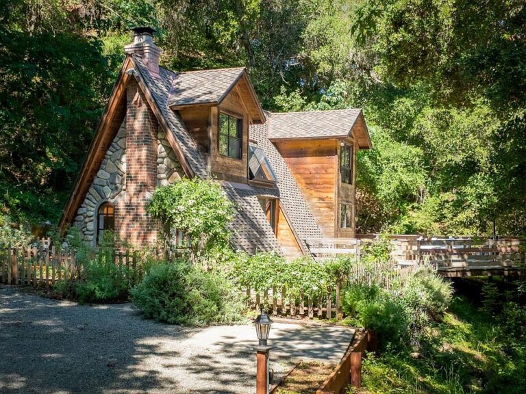 Mountain views and pecky cedar! 2.5 hillside acres in California. $849,000.