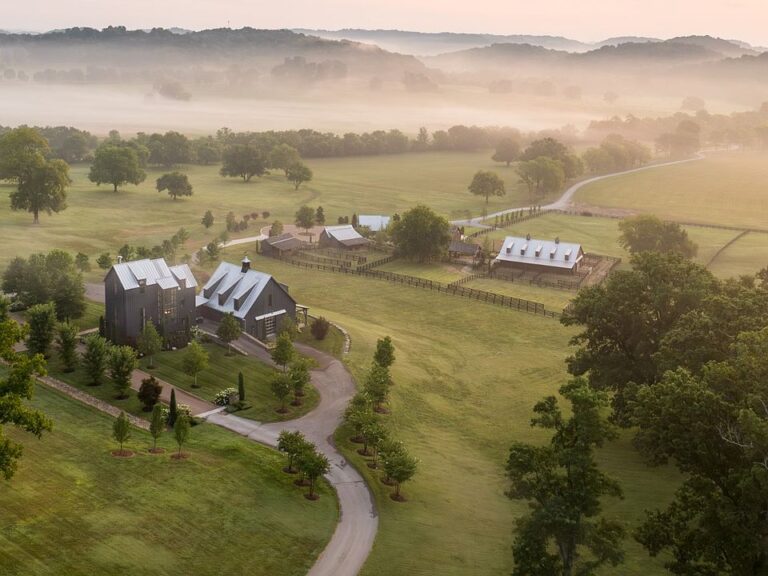 Check out the party barn! Nearly 100 acres in Tennessee. $19,995,000.
