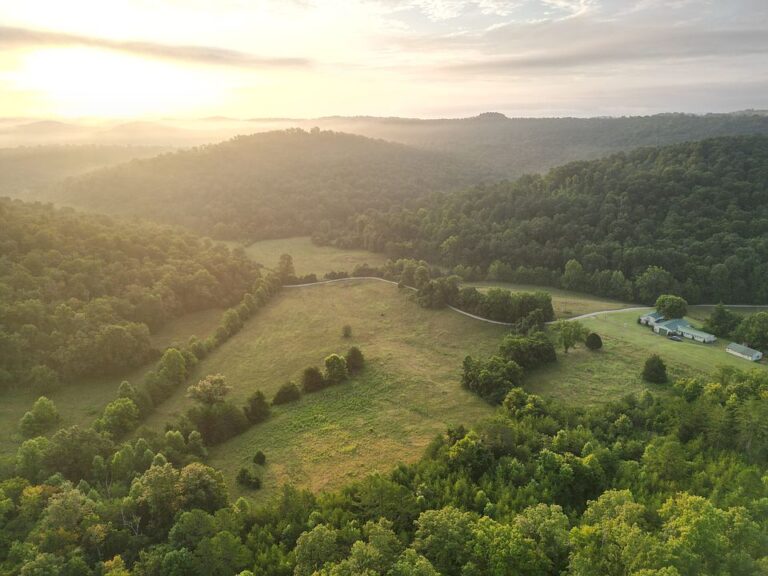 Check out the bridge!! 297-acre farm with a covered bridge in Kentucky. $850,000.