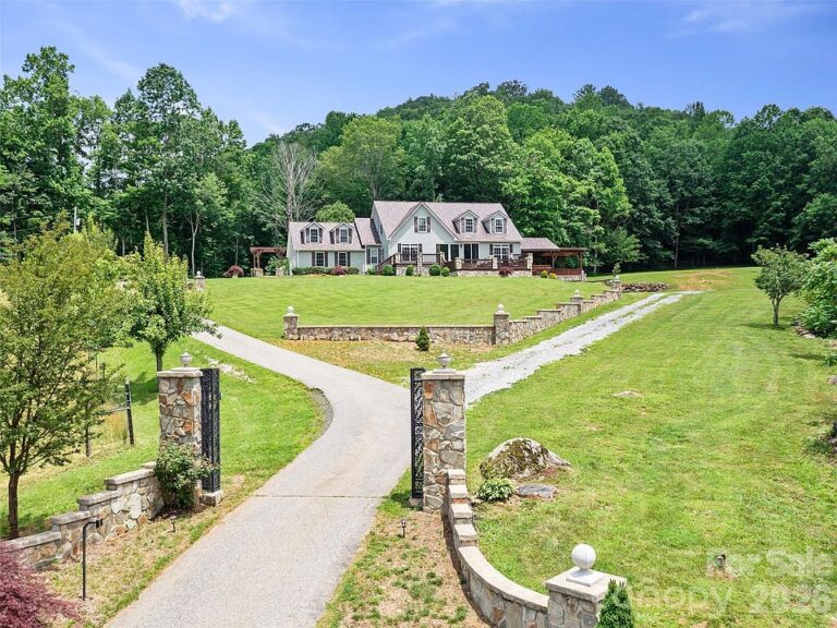Incredible mountain views! 50 rolling acres in North Carolina. $1,399,000.