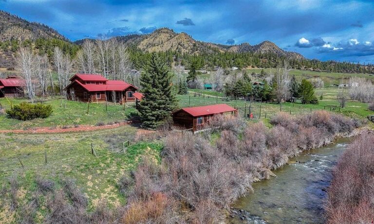 Check out the river view! Over 10 acres in Colorado. $849,000.