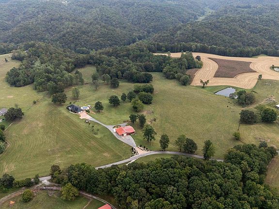 Amazing custom wood details! Over 121 private acres in Tennessee. $4,500,000.