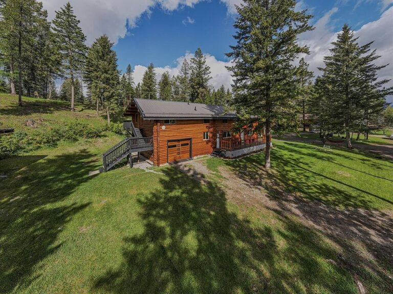 Pretty mountain views! 3-bedroom retreat on 16.24 acres. $579,500.