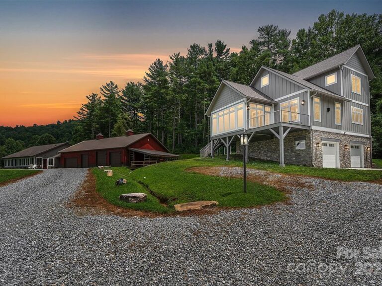 Check out the views!! Two custom homes on over 6 acres in North Carolina. $1,900,000.