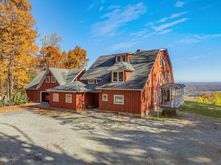 Check out those mountain views!! 5 private acres in Tennessee. $1,485,000.