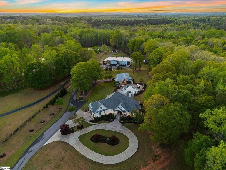 Huge sports field house! Almost 27 private acres in South Carolina. $3,499,000.