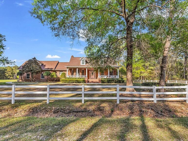 Nearly 40 acres near the coast! Private pond and workshop in South Carolina. $989,000.