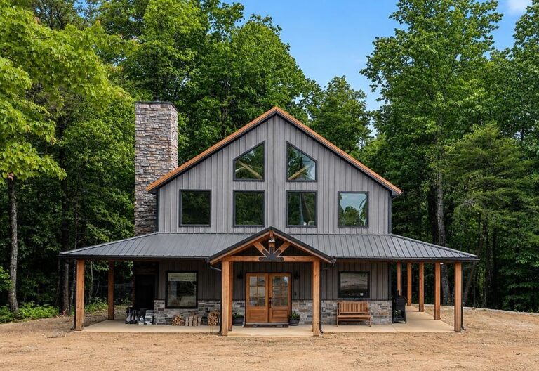 Check out the vault room! Brand new build on 12.9 wooded acres in Tennessee. $746,000.