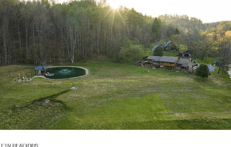 Check out the mountain views! 77 private acres in Tennessee. $1,875,000.