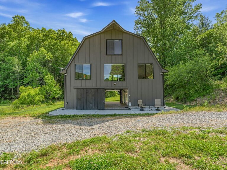Authentic 100-year-old barndominium! 67.5 mountain acres in Tennessee. $985,000.