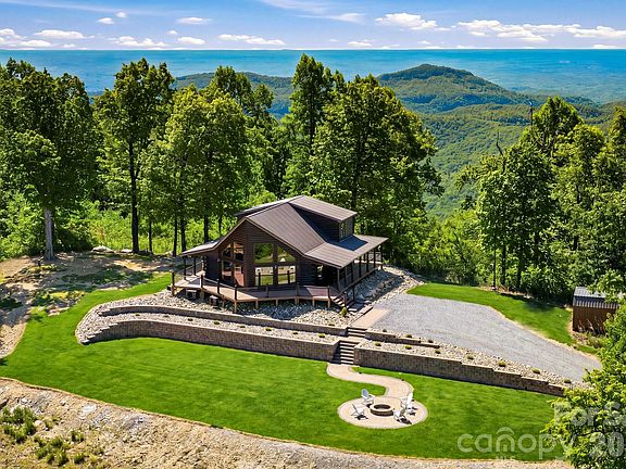 Check out the views!! Over 10 mountaintop acres in North Carolina. $1,250,000.