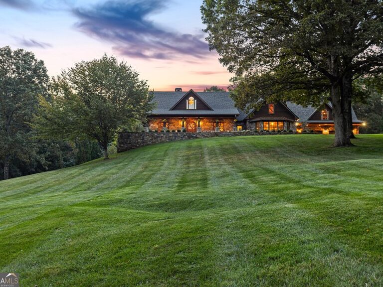 Check out the workshop and barn!! Over 15 private acres in Georgia. $1,390,000.