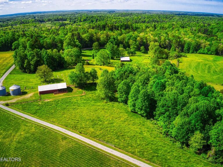 Breathtaking valley views and a dog-washing station! C. 2009 in Tennessee. $1,400,000.