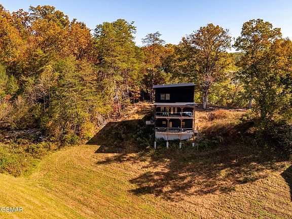 Check out the decks!! Brand new cabin on over an acre in Tennessee. $819,000.