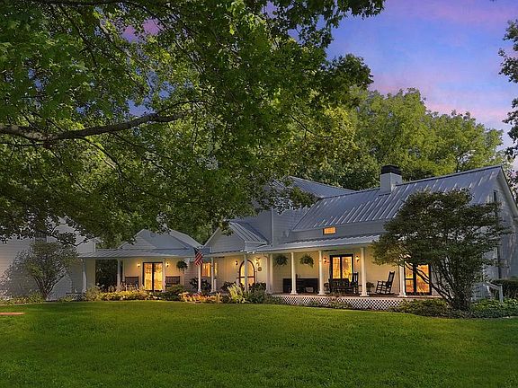 Check out the runway!! Private airfield and historic charm on 13 acres in Tennessee. $1,950,000.