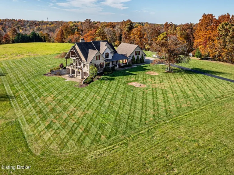 Check out that private lake!! 53 breathtaking acres in Indiana. $3,250,000.