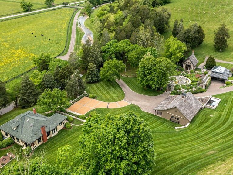 Ultimate Luxury Retreat: 93 Acres of Hardwood Forests, Horse Barns, & Studio Greenhouse