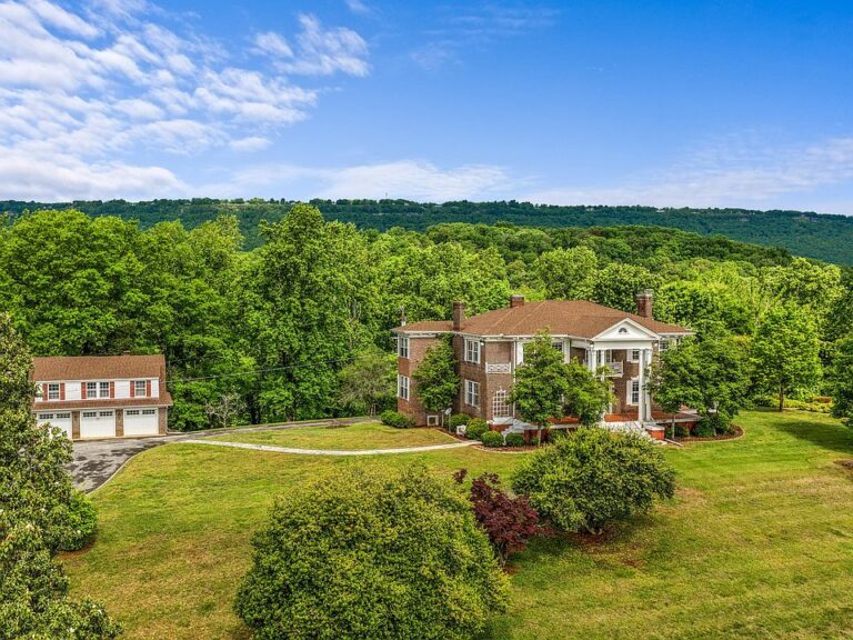 Ultimate Luxury & Privacy: 1920s Brick Estate on 24 Massive Acres!
